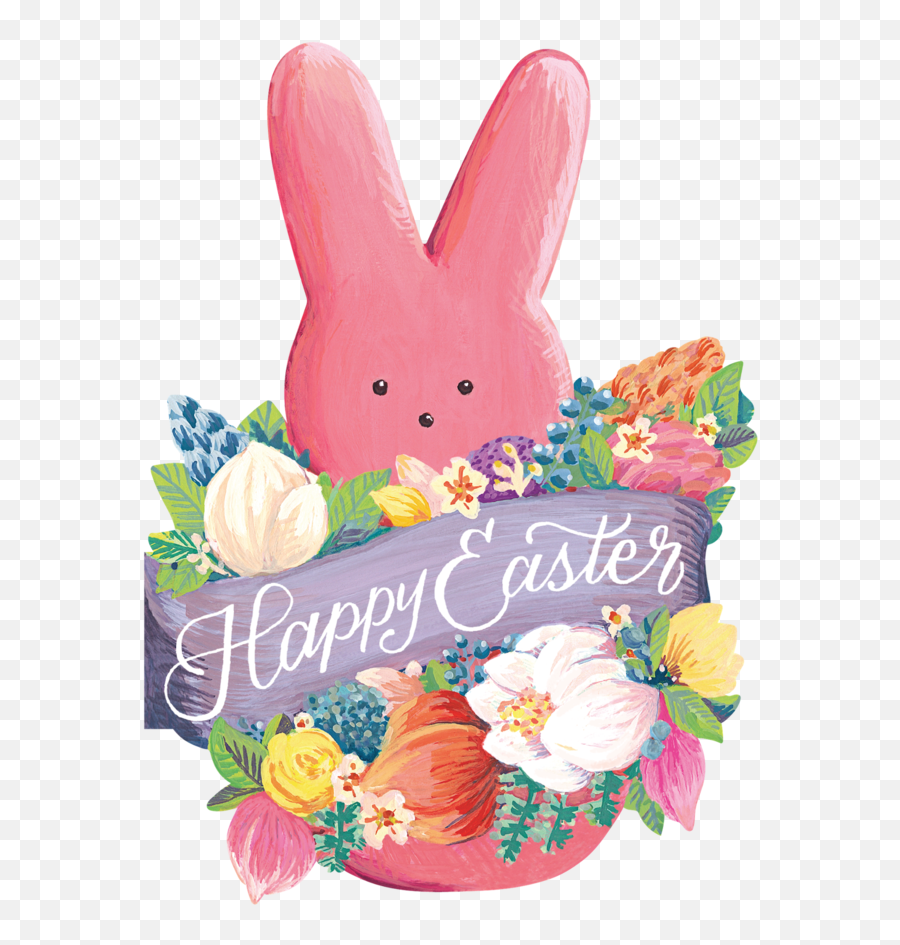 Peeps Easter Card - Domestic Rabbit Png,Peeps Png