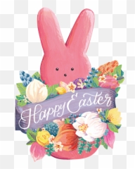 Peeps Easter Card - Domestic Rabbit Png,Peeps Png
