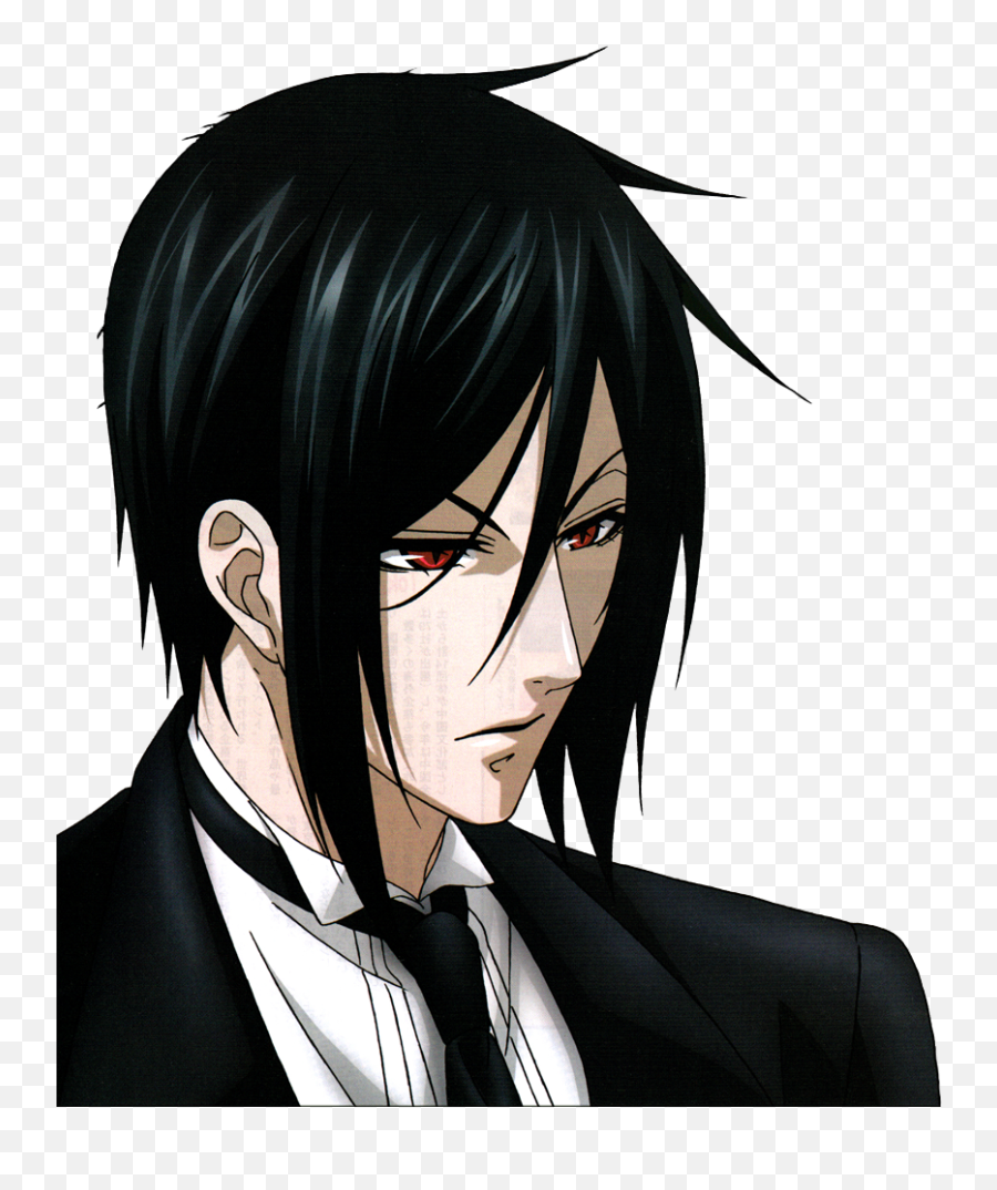 Sebastian Michaelis - Black Butler Sebastian Full Size Png Transparent Black Butler Png,Jimmy Butler Png