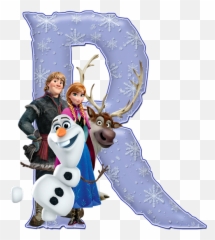 Ru203fde Alfabeto Decorativo Disney Scrapbook Frozen - Kristoff Characters Png