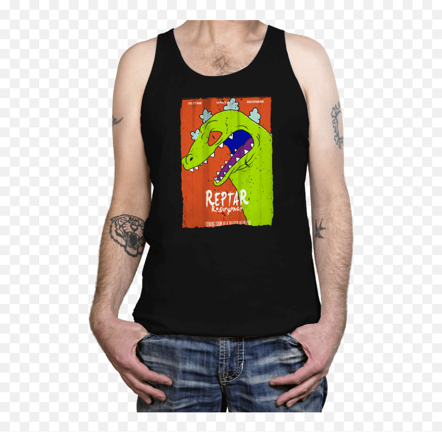 Reptar Resurgence - Tanktop Sleeveless Shirt Png,Reptar Png