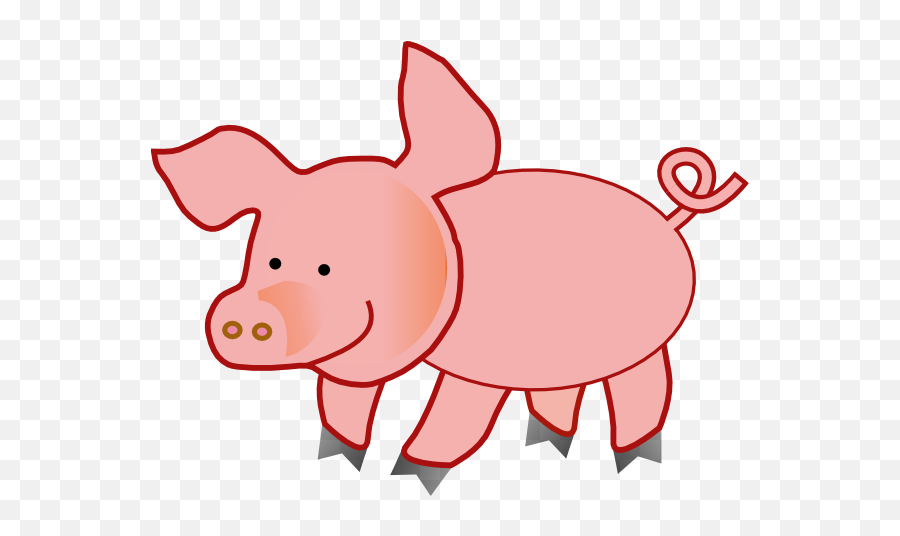 Royalty Free Stock Of A Pig Png Files - Free Clip Art Pig,Pig Clipart Png