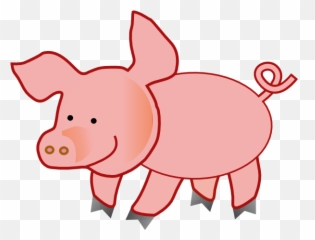 Royalty Free Stock Of A Pig Png Files - Clip Art
