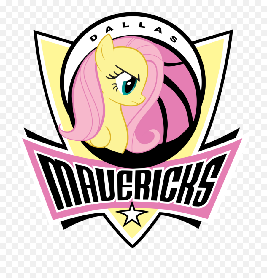 Basketball Mavericks Fluttershy Logo Maverick Nba - Dallas Dallas Mavericks Logo 2019 Png,Basketball Logos Nba