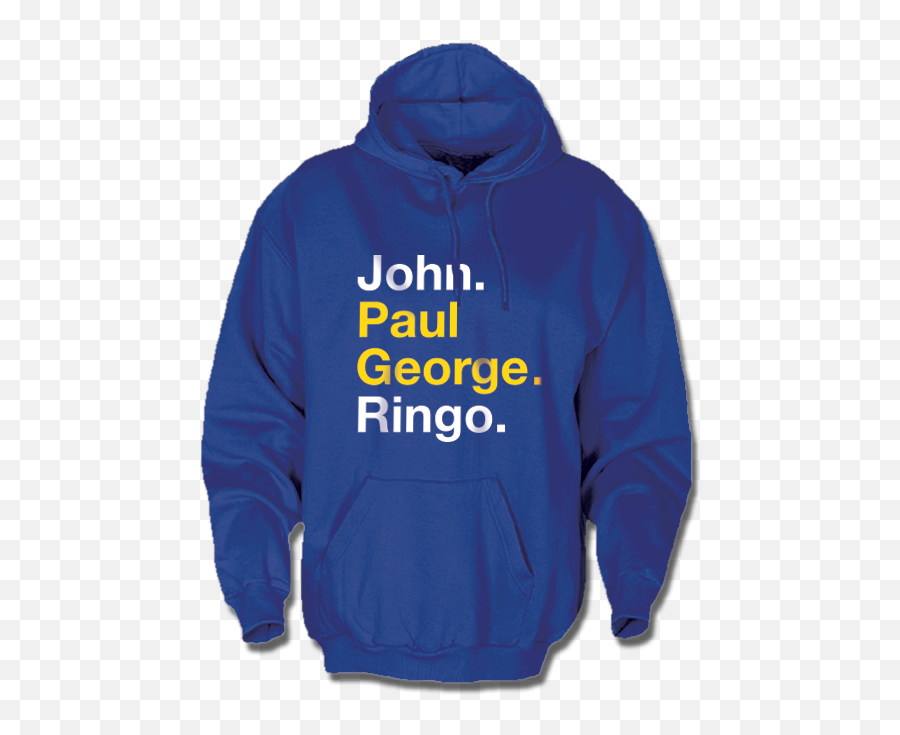 Blue John Paul George Ringo Hoodie With Images - Hoodie Png,Paul George Png