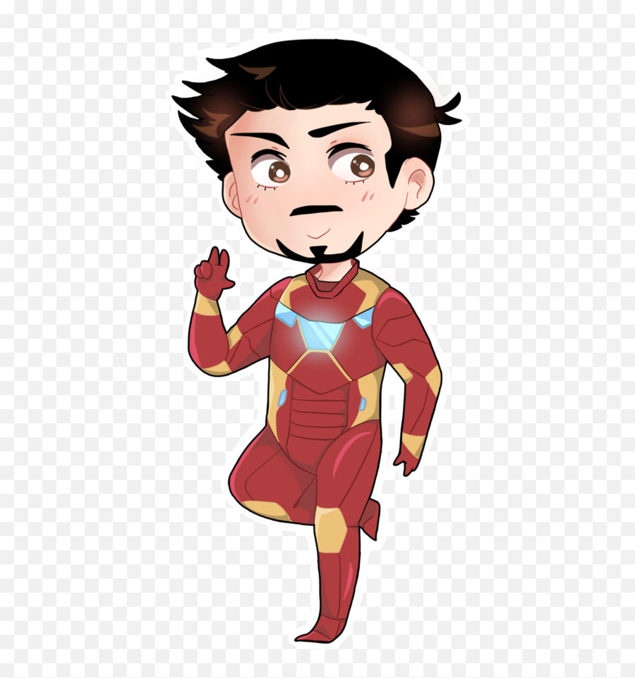Download Tony Stark Art Transparent Png Image With No - Iron Man Niño Dibujo,Tony Stark Png