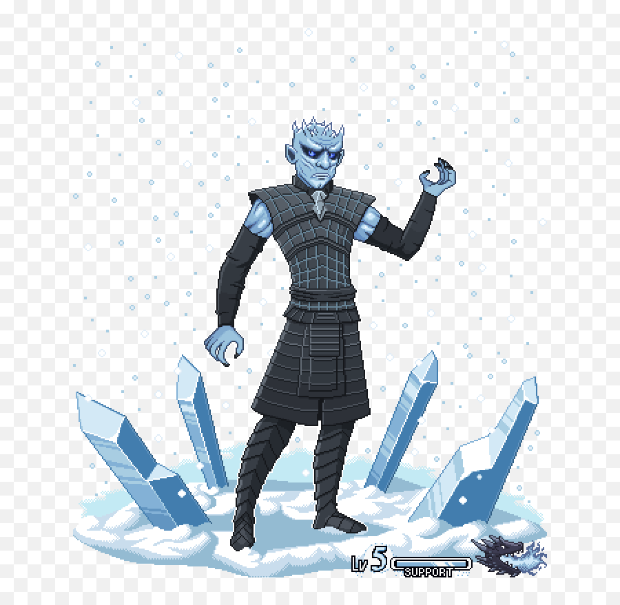King Scepter Png - 33 Night King From Game Of Thrones Game Of Thrones Night King Cartoon,Scepter Png