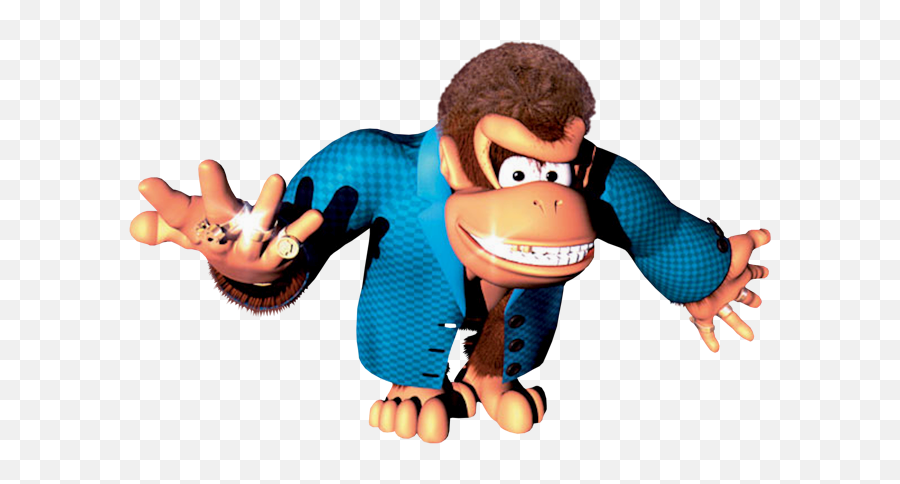 Dk Country Png Picture - Donkey Kong Country Swanky Kong,Funky Kong Png