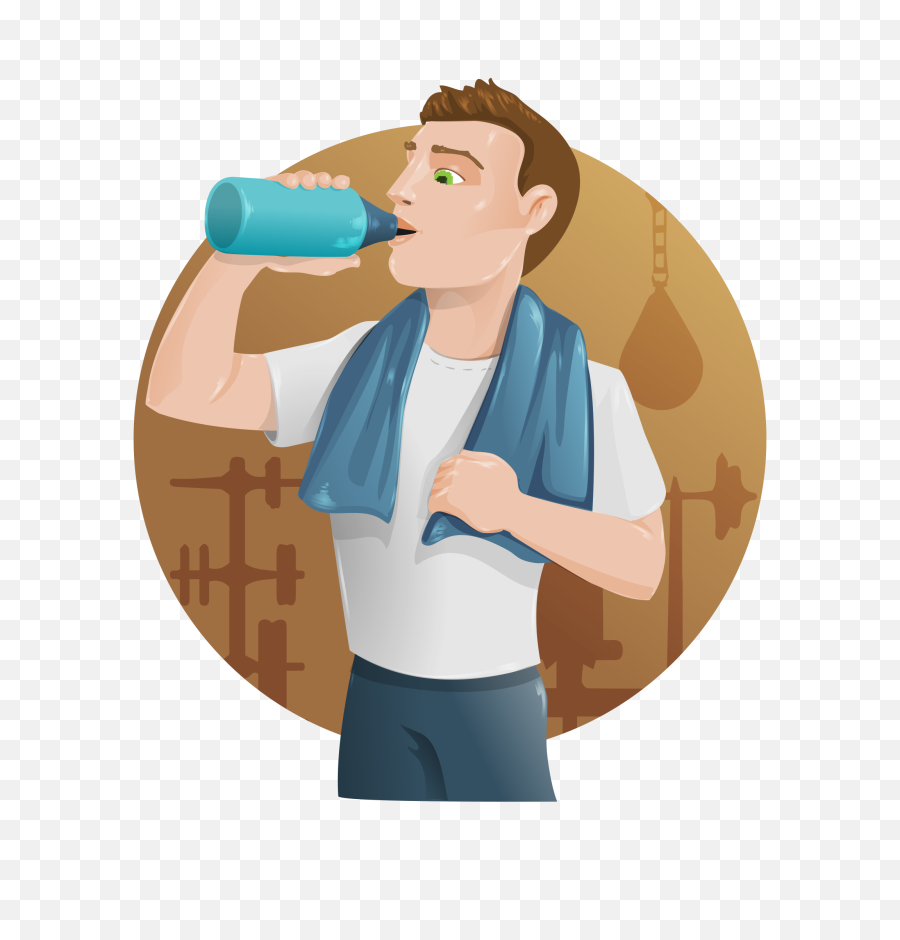 Drinking Water Vector Png Clipart - Drinking Water Png Clipart,Water Vector Png