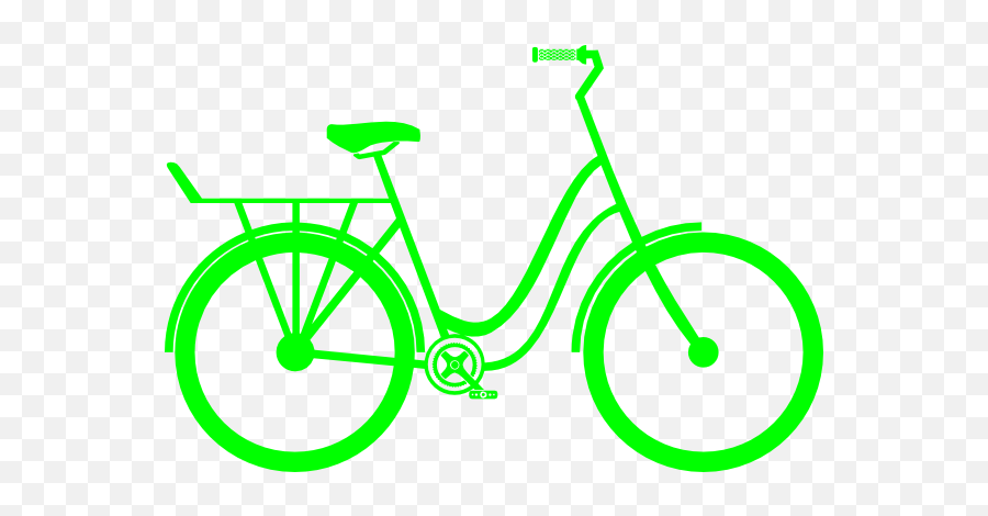Bicycle Clipart Vector - Green Bike Clipart Png,Bicyclist Png