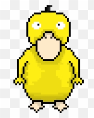 Psyduck Pixel Art Maker - Emoji Pixel Art Minecraft Png,Psyduck Png