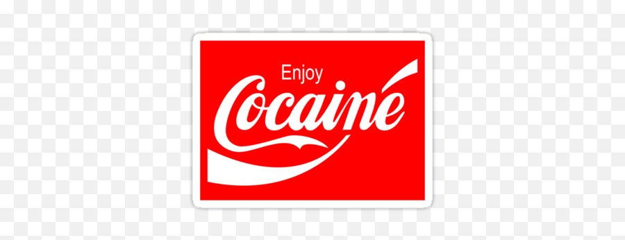 Drogue Audiogrammes - Enjoy Cocaine Sticker Kaufen Png,Cocain Png