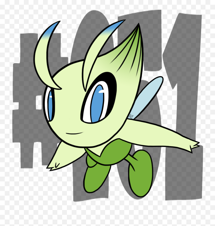 Pokemon - Fictional Character Png,Celebi Png