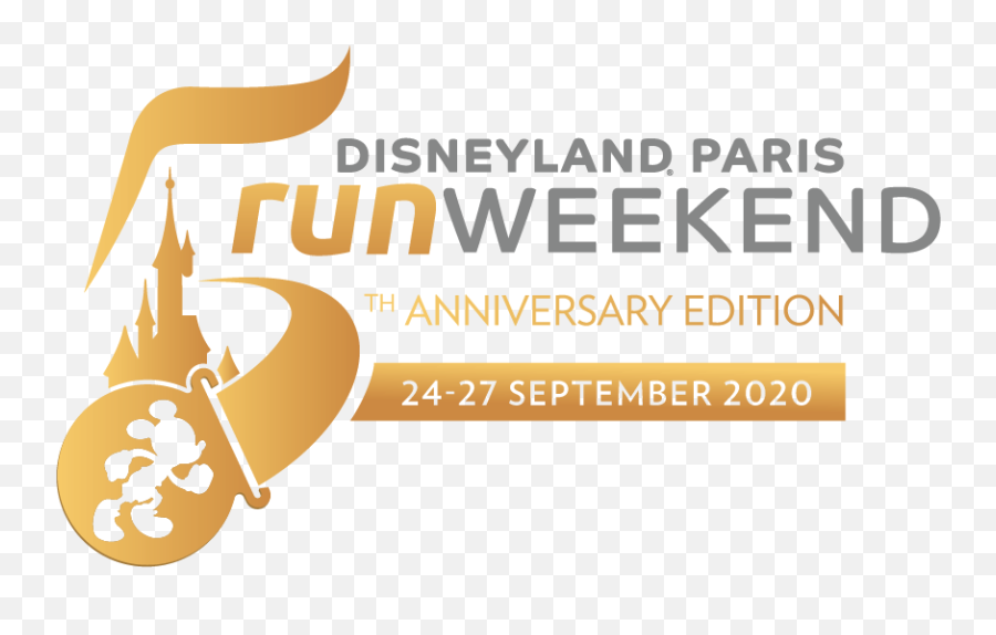 Disneyland Paris Run Weekend 2020 5th - Disneyland Paris Png,Disneyland Logo Png