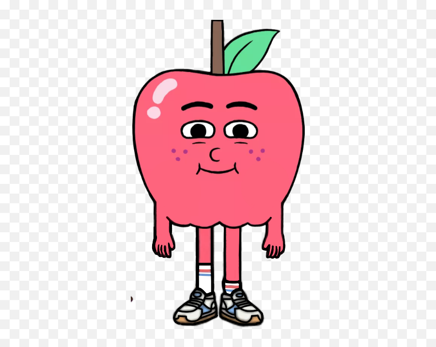 Apple - Character Apple And Onion Png,Cartoon Apple Png