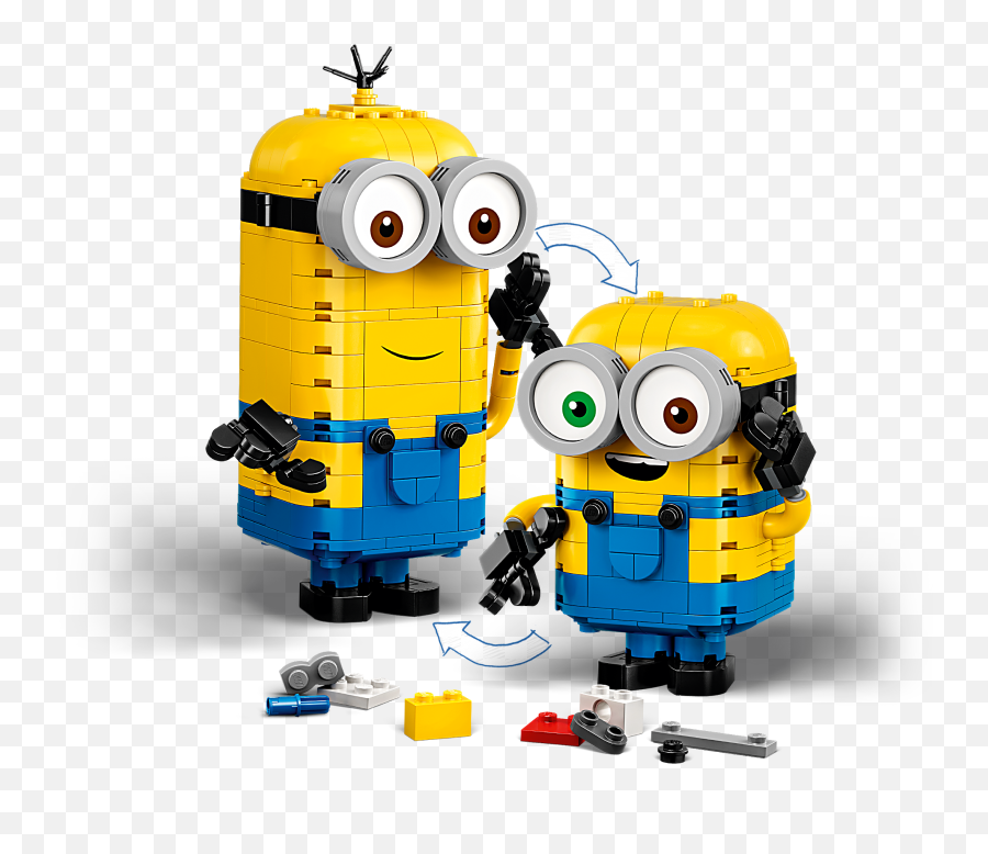 Brick - Built Minions And Their Lair 75551 Minions Buy Lego Minions Png,Minions Transparent