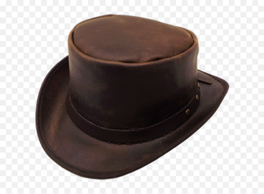 Leather Coachman Top Hat By One Fresh - Solid Png,Transparent Top Hat