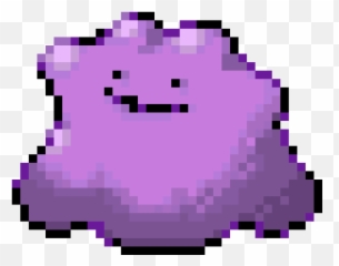 Ditto - Pixel Art Pokemon Ditto Png,Ditto Png