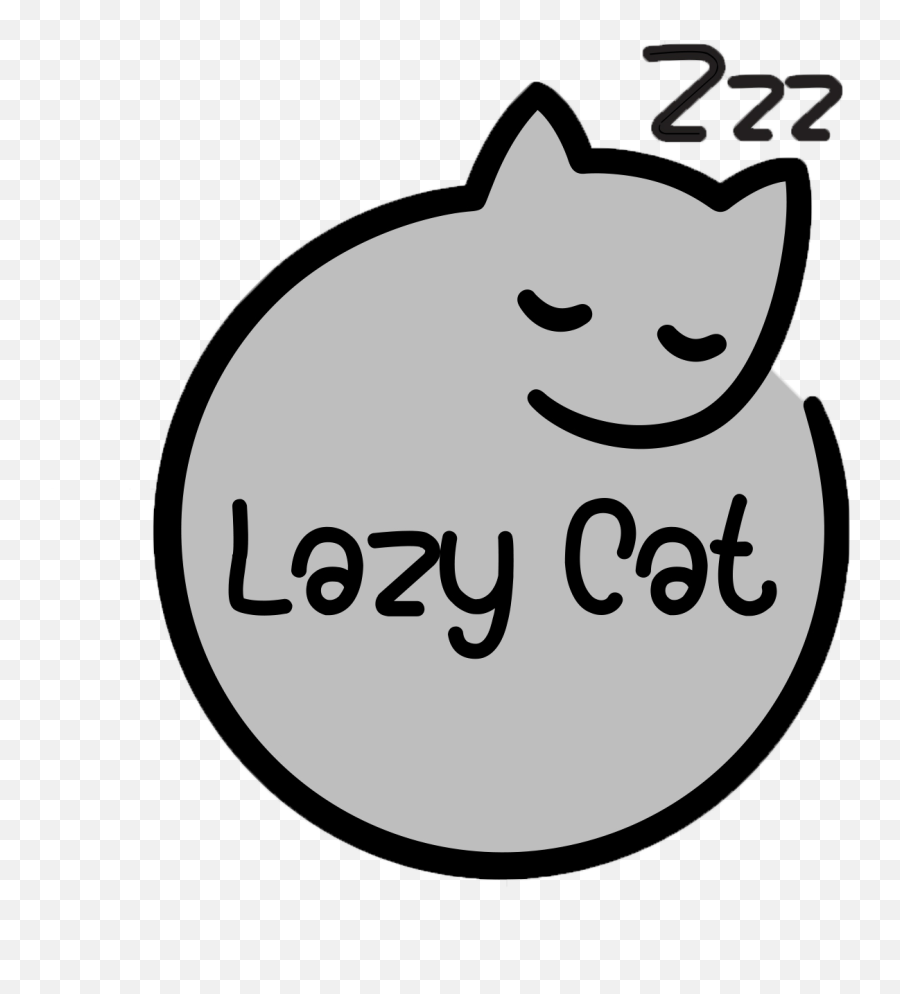 Download Lazy Cat Topper - Dot Png,Lazy Png