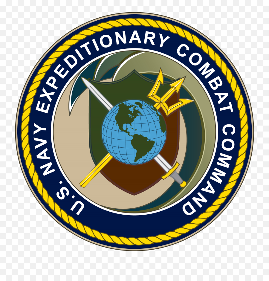 Fileseal Of The United States Navy Expeditionary Combat - Naval Expeditionary Combat Command Png,Navy Seal Png