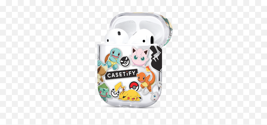 Airpod Case - Casetify Pokemon Stickers Airpod Case Png,Airpods Transparent