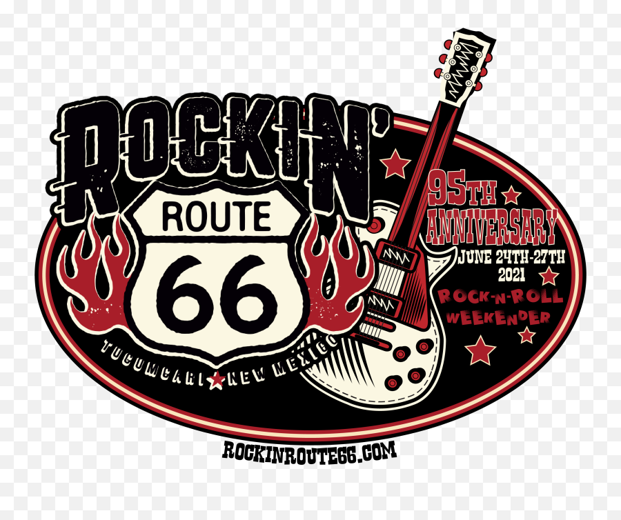Rockin Route 66 Festival Cancels Due To - Rock N Roll On Route 66 Png,Route 66 Logo