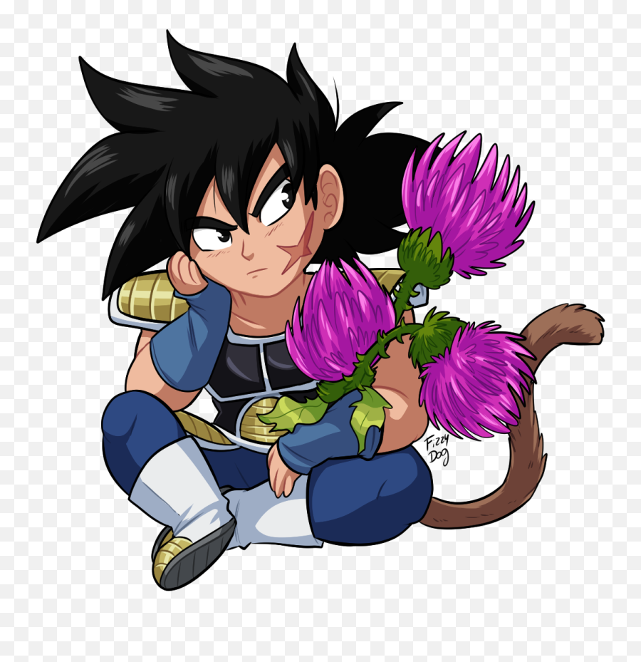 Kami - Sama Puede Ser Muy Cruel U2014 Bardock Burdock Flowers Cartoon Png,Bardock Png