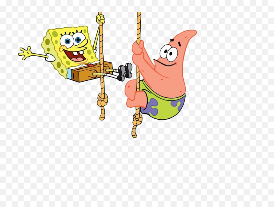 Check Out This Transparent Spongebob And Patrick Dancing - Cute ...