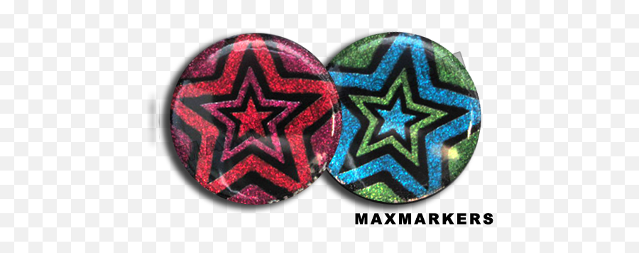 Disco Glitter Star X - Ray Markers Decorative Png,Glitter Star Png