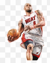 Lebron James - For Basketball png