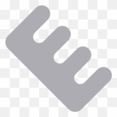 Free Comb Icon Symbol - Horizontal png