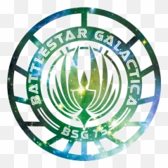 Emblem Juniors V - Battlestar Galactica Logo png