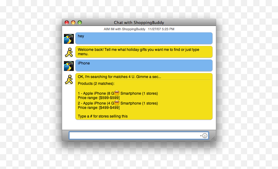 Customize Your Ichat Windows Any Way - Vertical Png,How To Change Your Buddy Icon On Aim