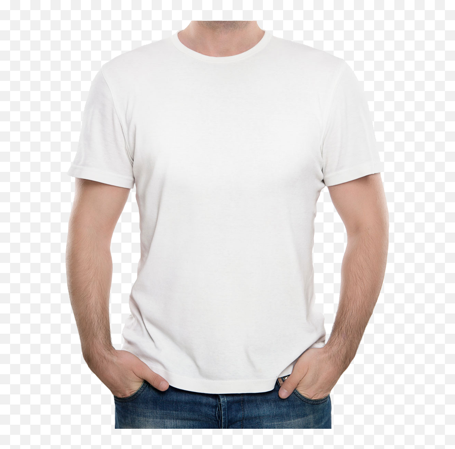 White T - Shirt Template Custom Gift Print Png,White T Shirt Transparent