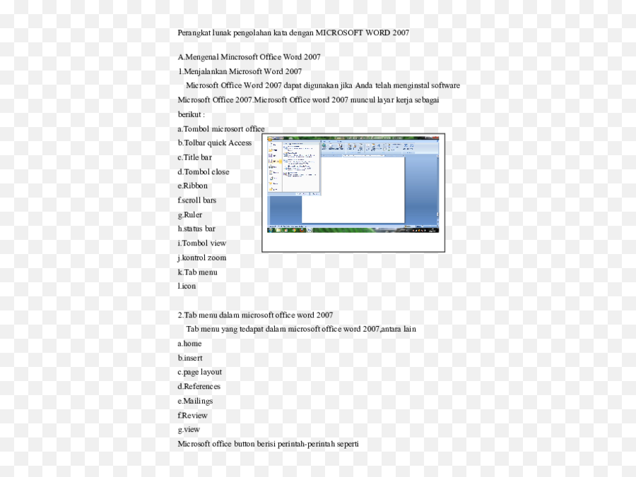 Dengan Microsoft Word 2007 - Vertical Png,Fungsi Icon Pada Tab Review Microsoft Word 2007