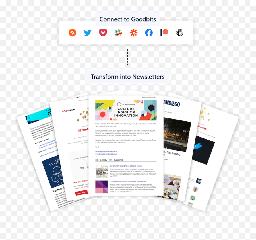 Newsletter Builder Templates - Vertical Png,Previous Newsletter Icon