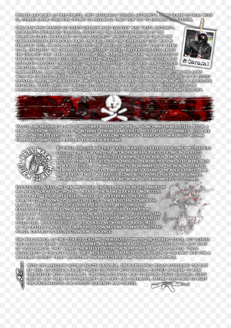 Narodniks Selective Recruitment - Group Archive Dayzrp Document Png,Codreanu Icon
