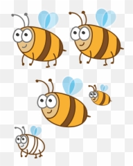 Free Photo Nectar Bee Nature Insect Drawing Pollen Comic - Pszczoy Rysunek png