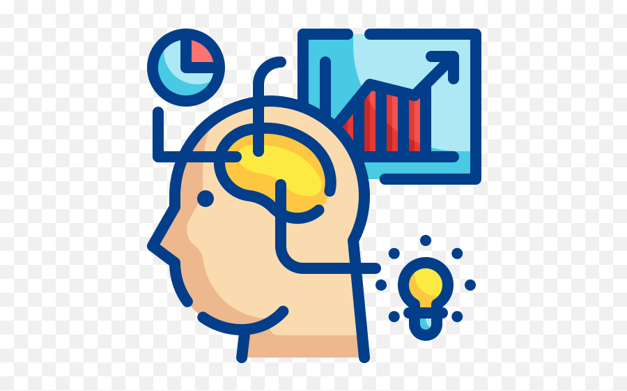 Thinking Idea Brainstorm Creativity Stock Trading - Dot Png,Brainstorm Icon