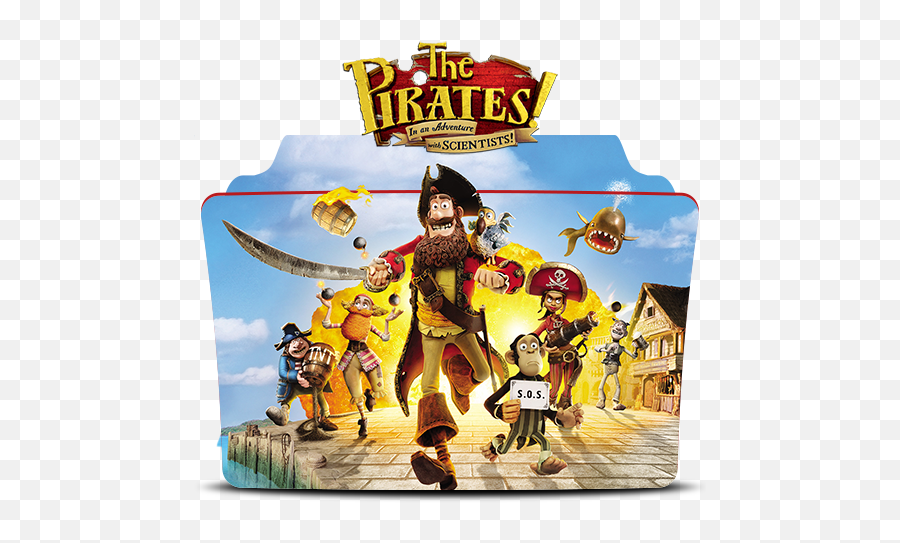 The Pirates Folder Icon 2012 - Designbust Pirates Band Of Misfits Png,Pirates Icon