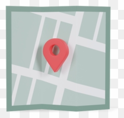 Location Map Icon - Download in Colored Outline Style Art png