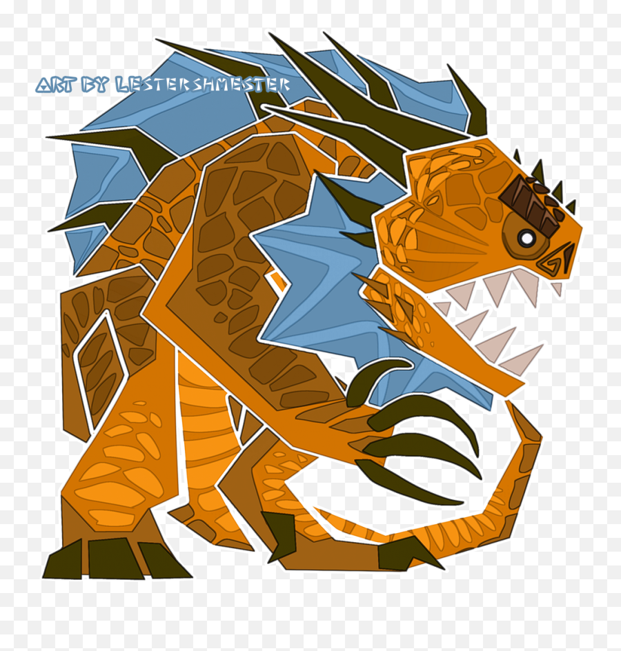 Wart Monster Hunter Icon By Lestershmester - Fur Mythical Creature Png,Monster Hunter Icon