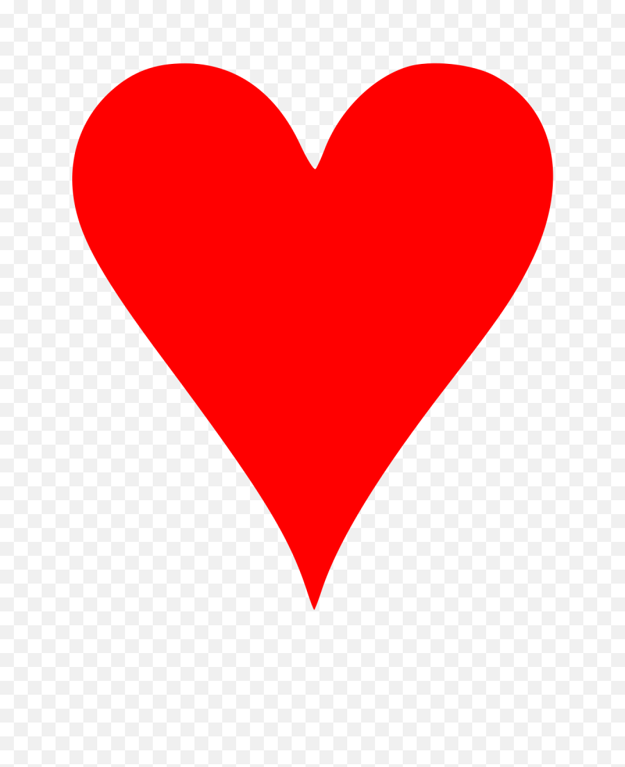 Card Heart - Love Heart Png,Ace Card Png