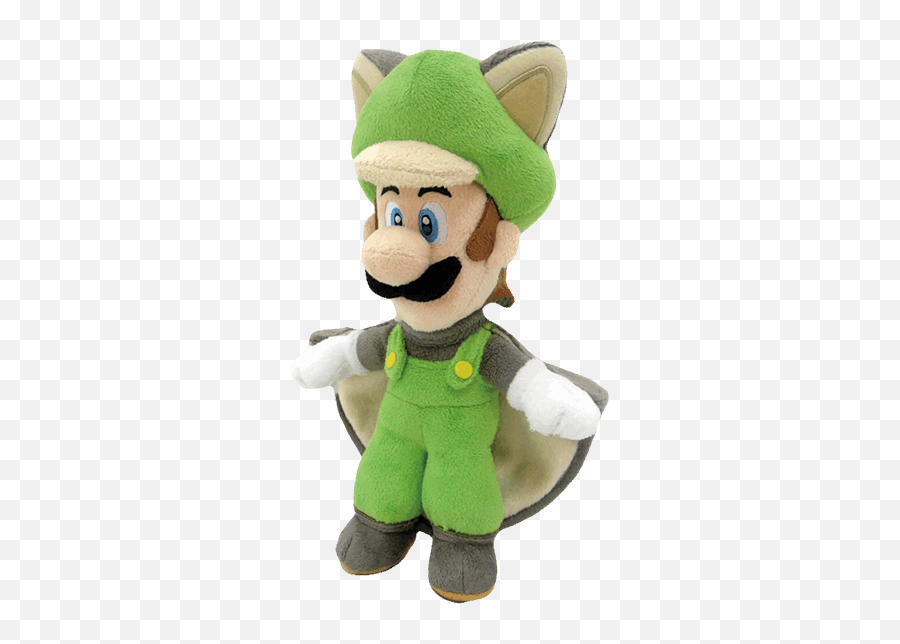 Nintendo - Flying Squirrel Luigi Plush Png,Luigi Plush Png