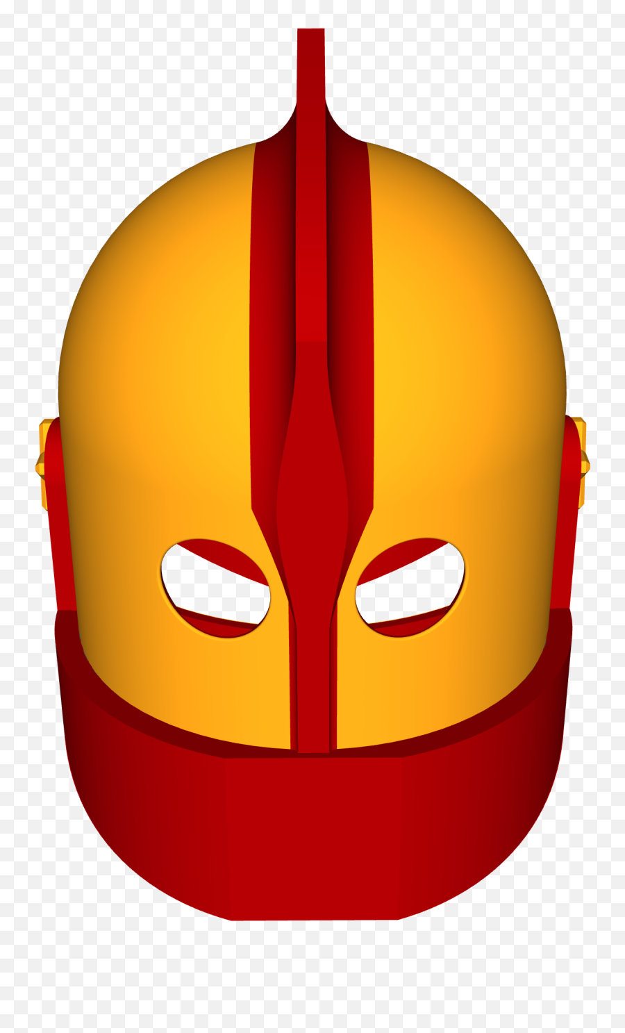 The Real Iron Man Helmet By Drewbrewchan - Thingiverse Illustration Png,Iron Man Helmet Png