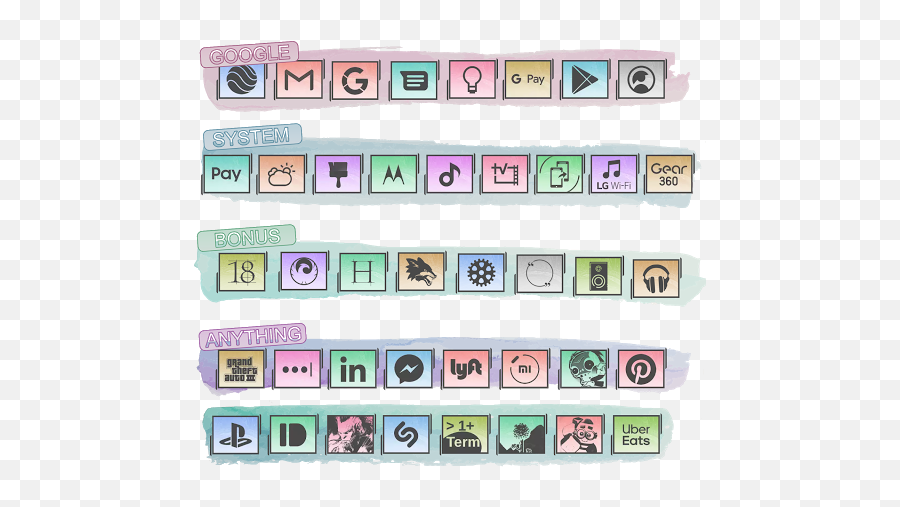 Updated Gin Icon Pack - Get It Now Pc Android App Language Png,1 Icon Pack