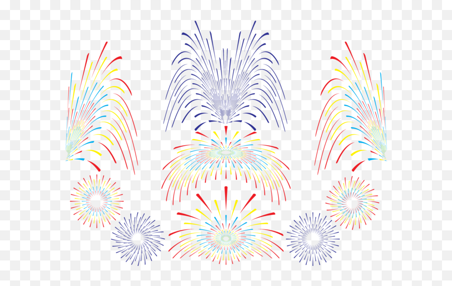 Fireworks Vector Set 212383 Art Transparent PNG