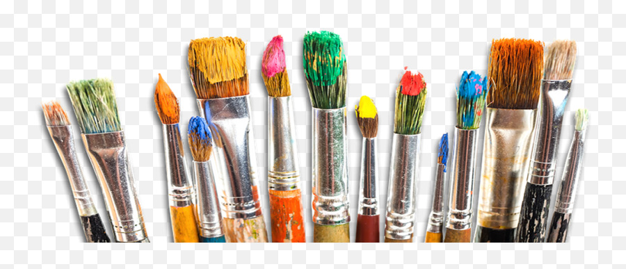 Download Free Png Watercolor Oil Painting - Paint Brushes Png Transparent,Paintbrush Clipart Transparent