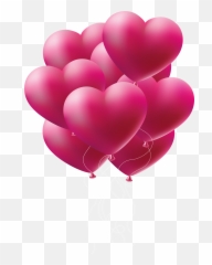 Clip Art Png Image Gallery Yopriceville - Pink Heart Balloon