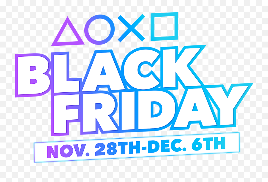 Black Friday Week - Playstation Playstation Black Friday 2019 Png,Playstation Logo Black And White